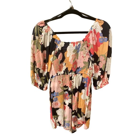 NWT Jessica Simpson Alena Keyhole Romper. size X-Small - Picture 6 of 7